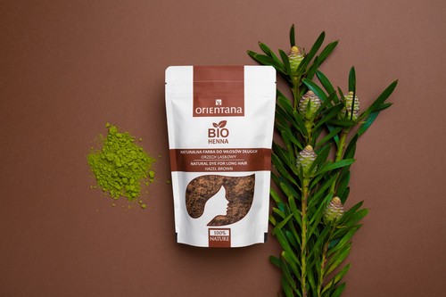 Naturalna farba bio - farba, henna