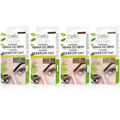 Delia henna eyebrows powder - -,