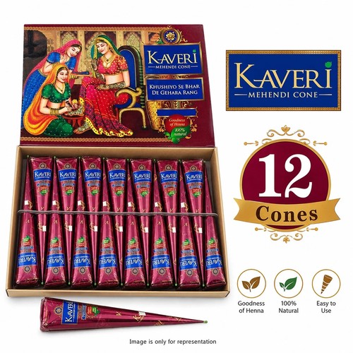 Kaveri herbal henna cones - henna,