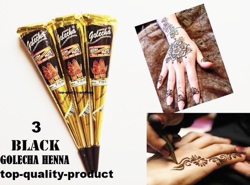 Instant black henna tube - 3,