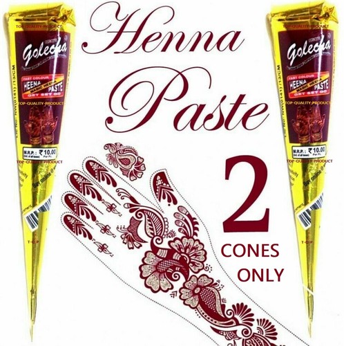 Cone instant maroon henna - 2,