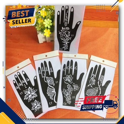 Henna tattoo stencils kit - tattoo,