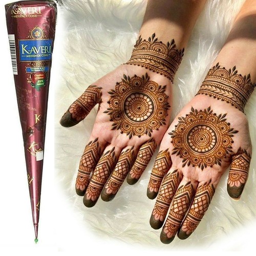 Natural brown henna - henna, cones