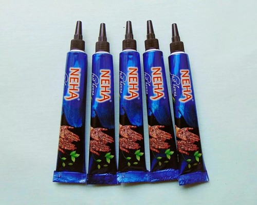 Black natural henna cones - x,