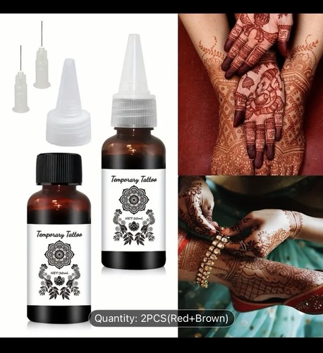 Natural herbal henna cones - herbal,